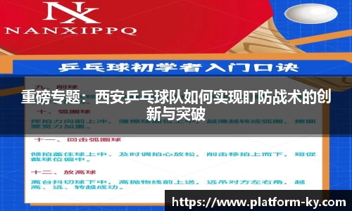 重磅专题:西安乒乓球队如何实现盯防战术的创新与突破